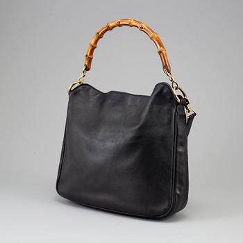 GUCCI, a 'Bamboo Leather tote'.