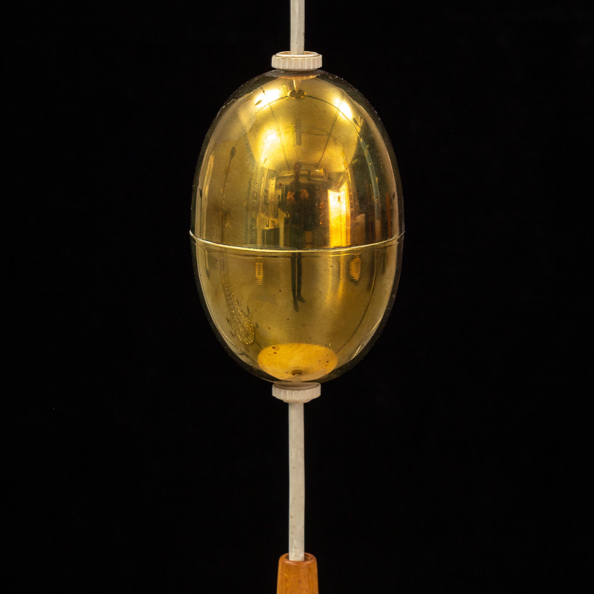 A Böhlmarks ceiling lamp, 1940/50s.