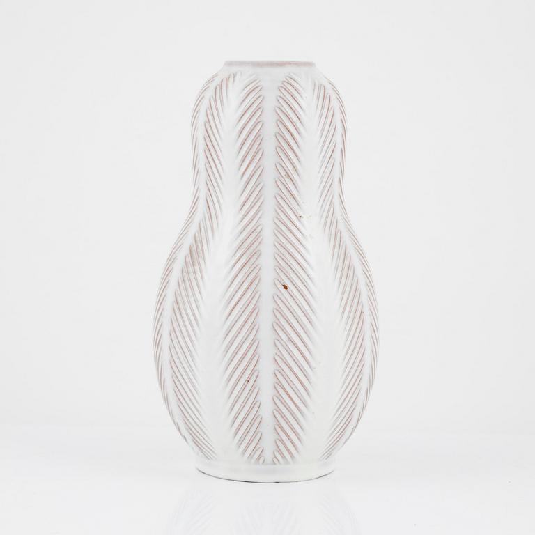 Anna-Lisa Thomson, a white-glazed gourd vase from Upsala-Ekeby.