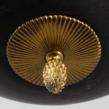 An empire style ceiling light, early 20th century.