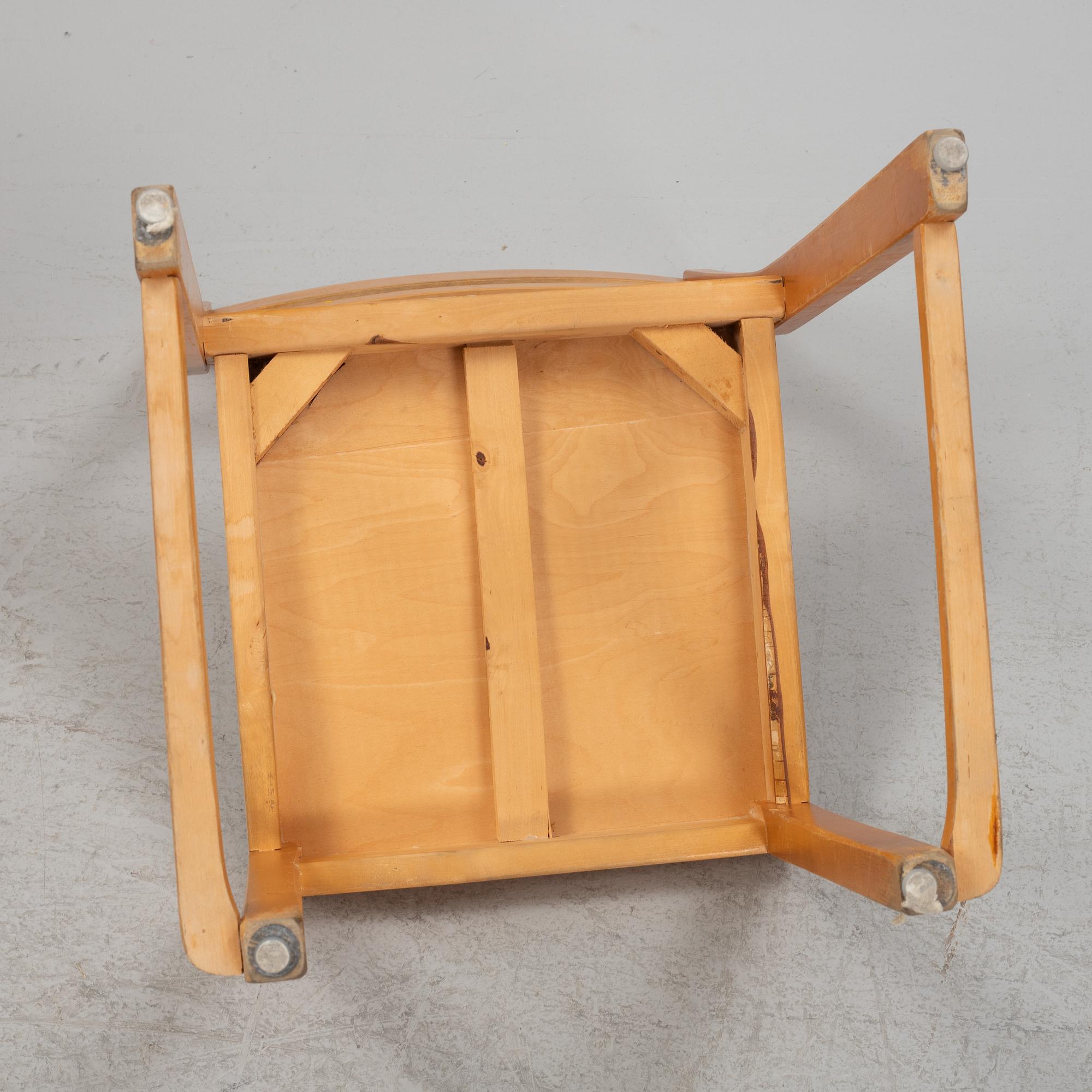 A set of six chairs, mid 20th Century.