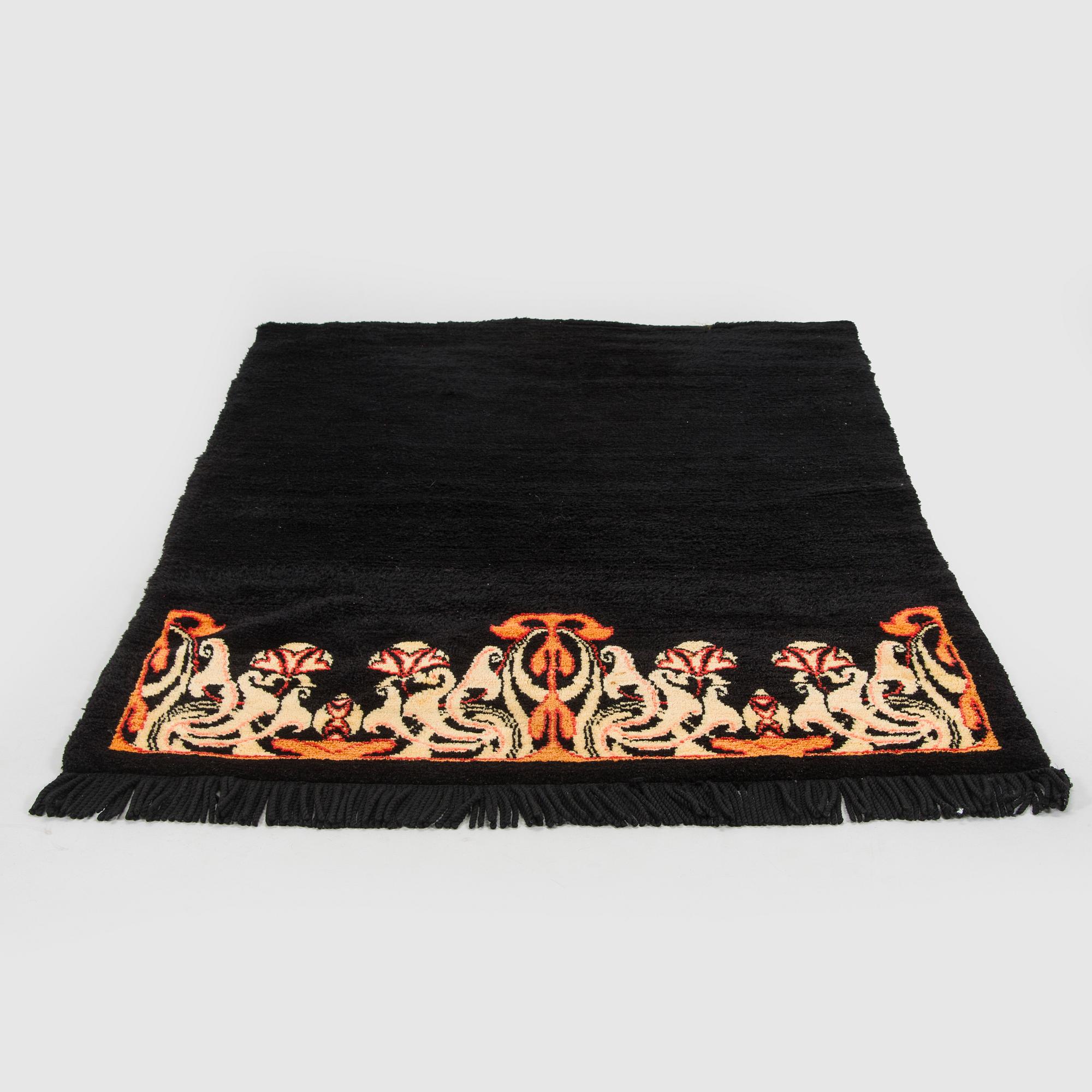 Slädesrya / åkrya, tidigt 1900-tal. Ca 175 x 115 cm.