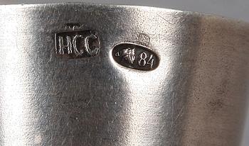 SUPKOPPAR, 3 st, silver, Sovjetryssland, 1900-tal.