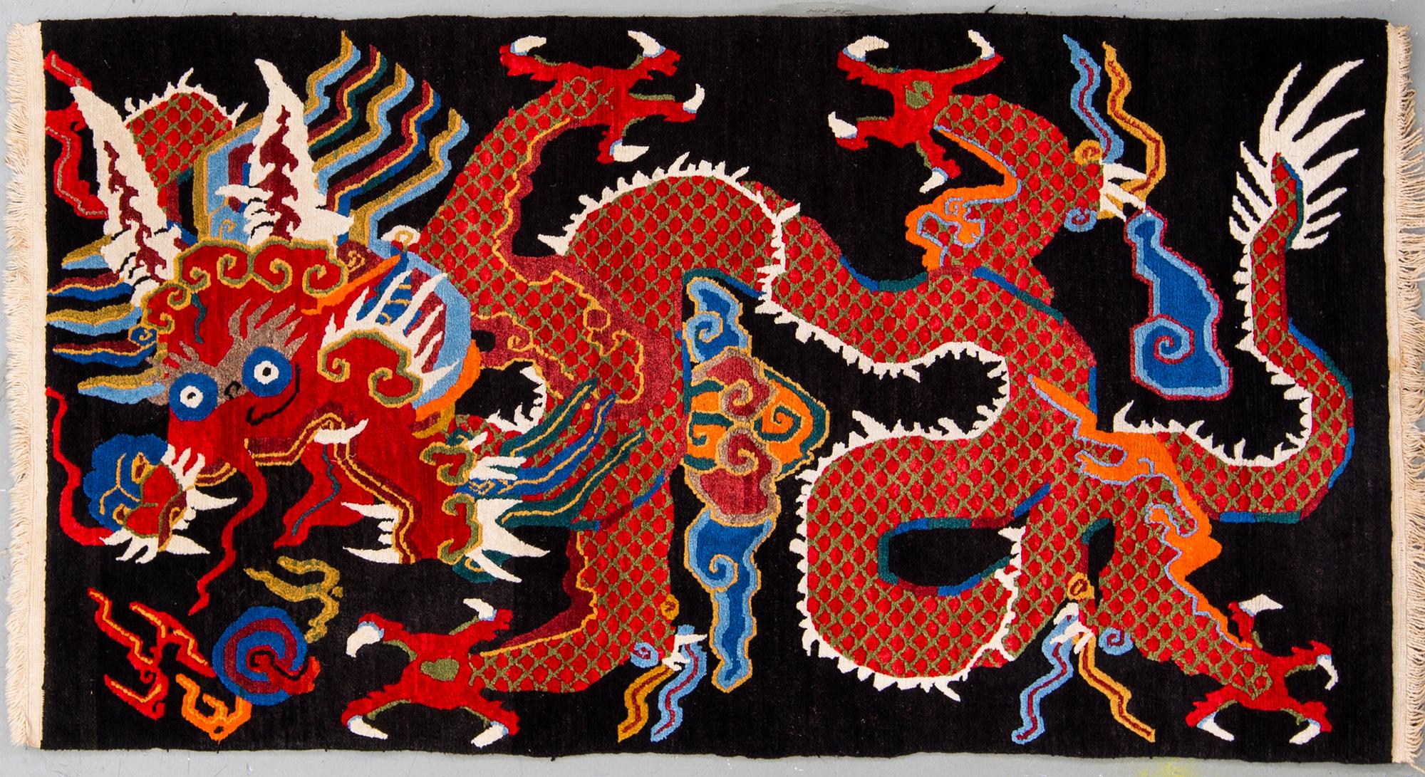 MATTA, old Tibet. Ca 169 x 92 cm.