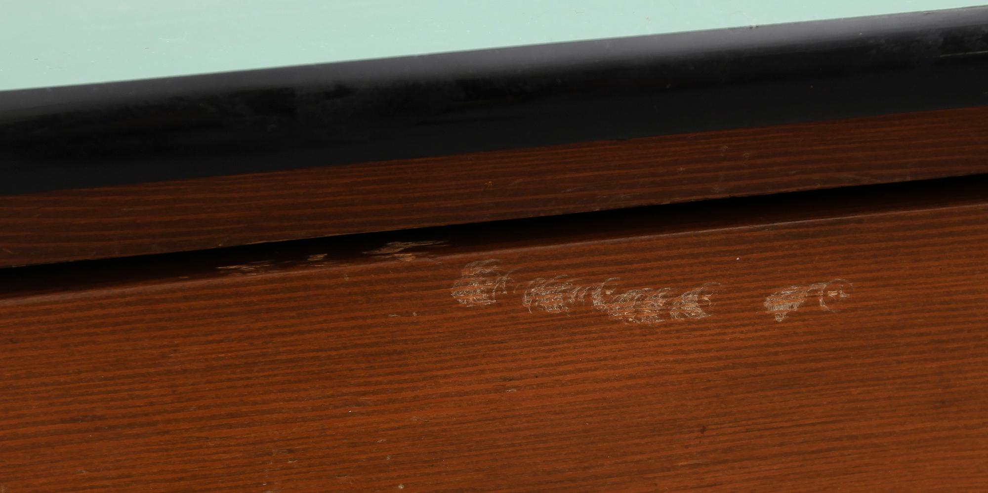 LÅDFACK, 1900-talets mitt.