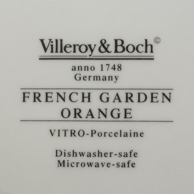 SERVISER, porslin, 24+14 delar, "French Garden Vienne" samt "Basket"Villeroy & Boch.