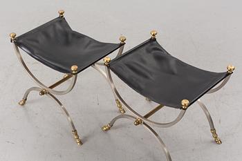 TABURETTER, ett par, 1900-talets andra hälft.