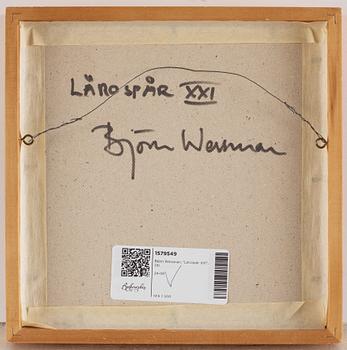 Björn Wessman, "Lärospår XXI".