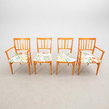 Carl Malmsten, matbord med 10 stolar, "Talavid", 1900-talets slut.