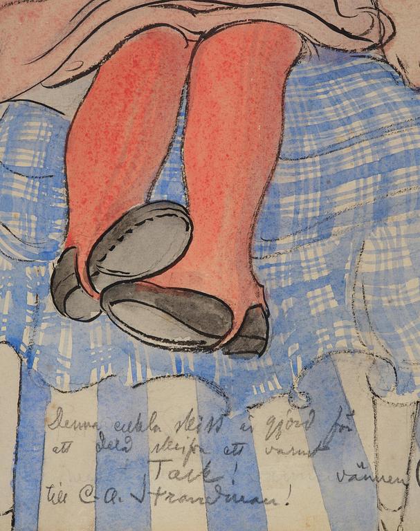 Carl Larsson, ”En Unge” ("A Child").