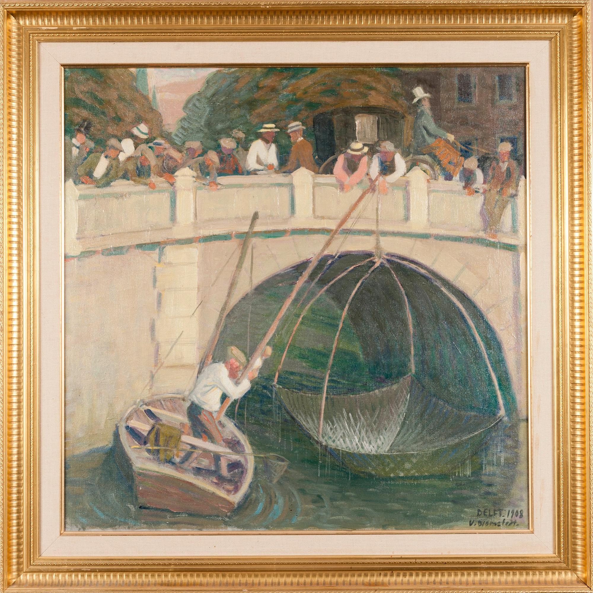 Väinö Blomstedt, KALASTAJALLA ON YLEISÖ.