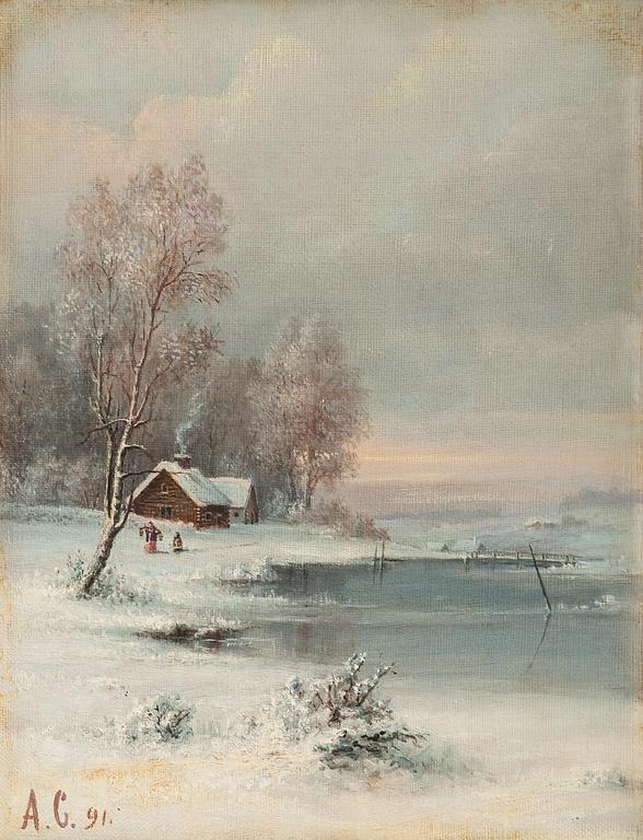 Aleksei Kondratevich Savrasov, TALVINEN RANTA.