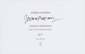 Jorma Puranen,  "Varjoja ja Heijastuksia (Jan van Den Hecken mukaan)".