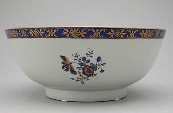 BÅLSKÅL, kompaniporslin, Jiaqing, (1796-1820).