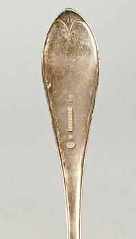 RAGUSKED, silver, Lars Magnus Holm Kristianstad 1825. Vikt ca 121 gram.