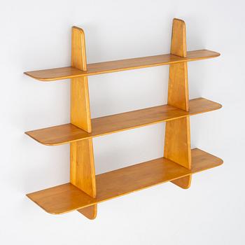 Ilmari Lappalainen, vägghylla /bokhylla "Leo", Asko 1900-talets mitt.