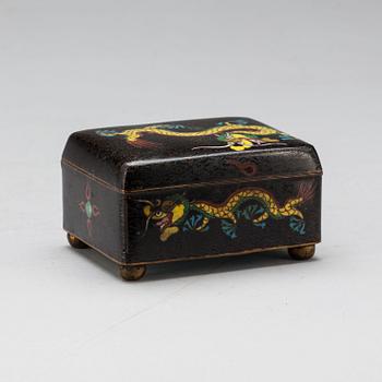 SKRIN, cloissoné, Kina, 1900-tal.
