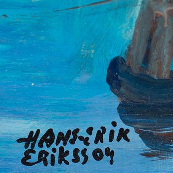 HANS ERIK ERIKSSON, oil on panel, signed.