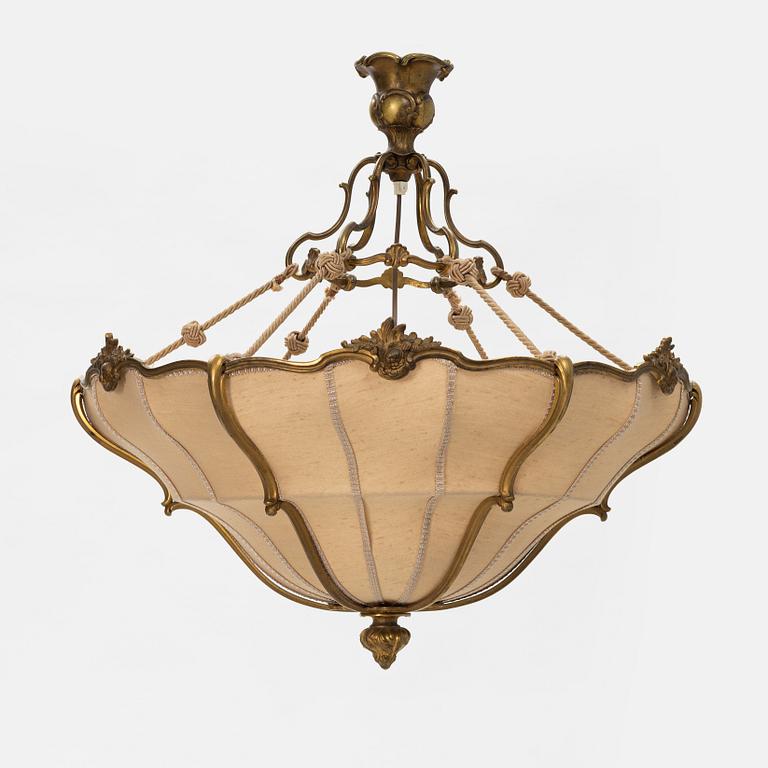 A ceiling light, early 20th Century.