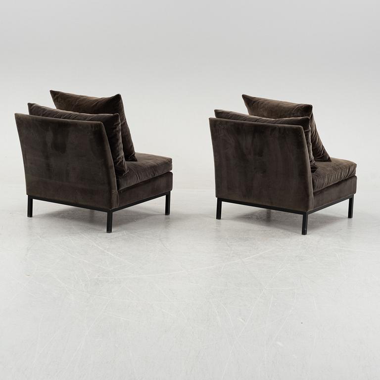 A pair of easy chairs, Slettvol, Norway.