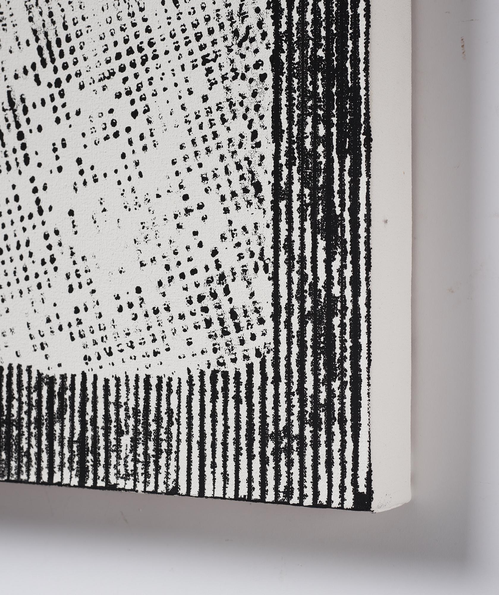 Steve di Benedetto, akryl på duk, signerad och daterad 1990 a tergo.