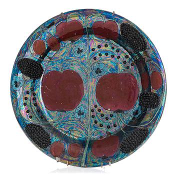 Birger Kaipiainen, a decorative ceramic plate signed Kaipiainen Arabia.