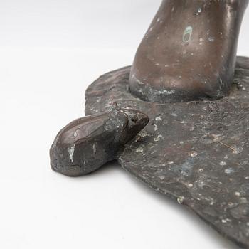 Björn Jäderås, sculpture, bronze, signed.