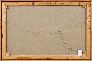 HUGO LEPIK, oil on canvas, signed.