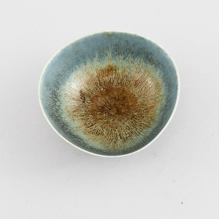 SKÅL, stengods, Berndt Friberg, Gustavsbergs studio, signerad, 1900-tal.