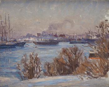 582. Prins Eugen, View over Ryssviken from Waldemarsudde.