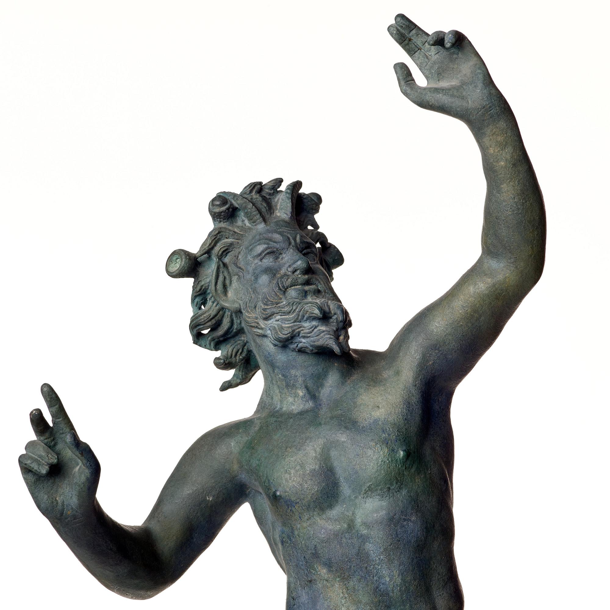 "The Dancing Faun of Pompeii".