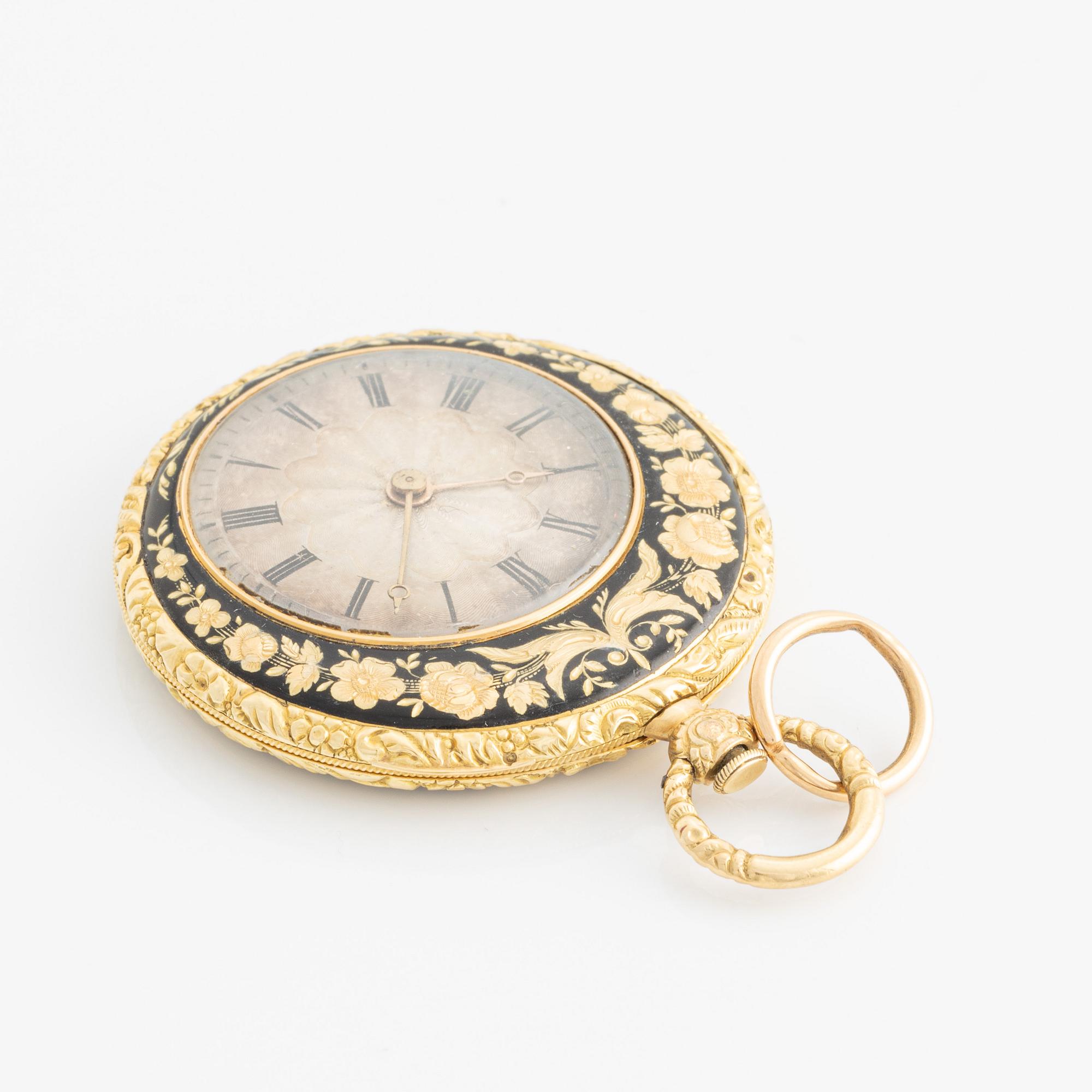Ladies pocket watch, 38 mm.