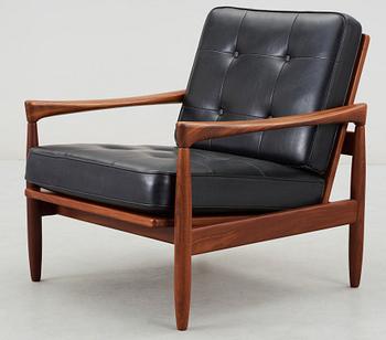 FÅTÖLJ, "Kolding", design Erik Wörtz, 1950/60-tal.