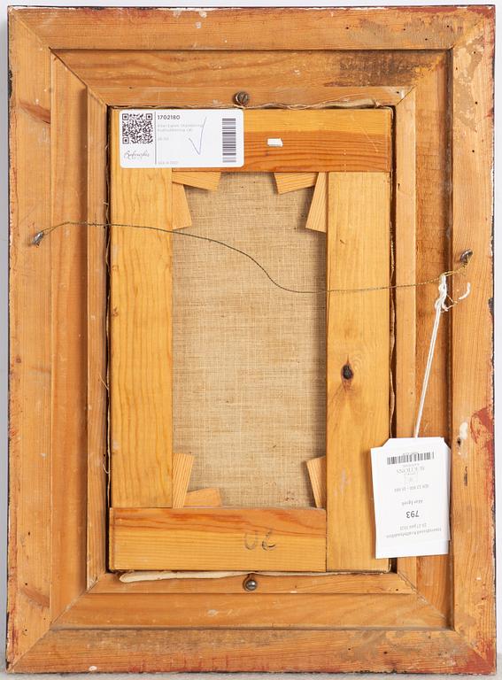 Allan Egnell, "Kvällsstämning över staden eller 'På Café'".