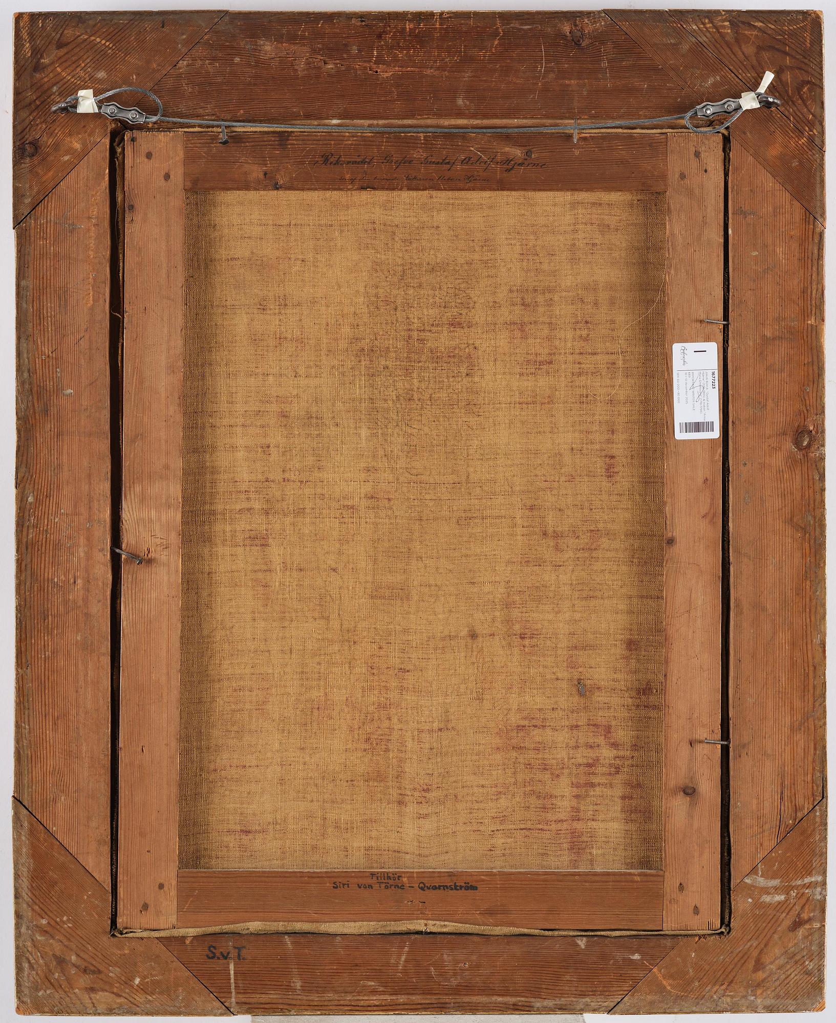 Jakob Björck, "Gustaf Adolf Hjärne" (1715-1805) & his wife "Anna Maria Ehrensvärd" (1718-1798).