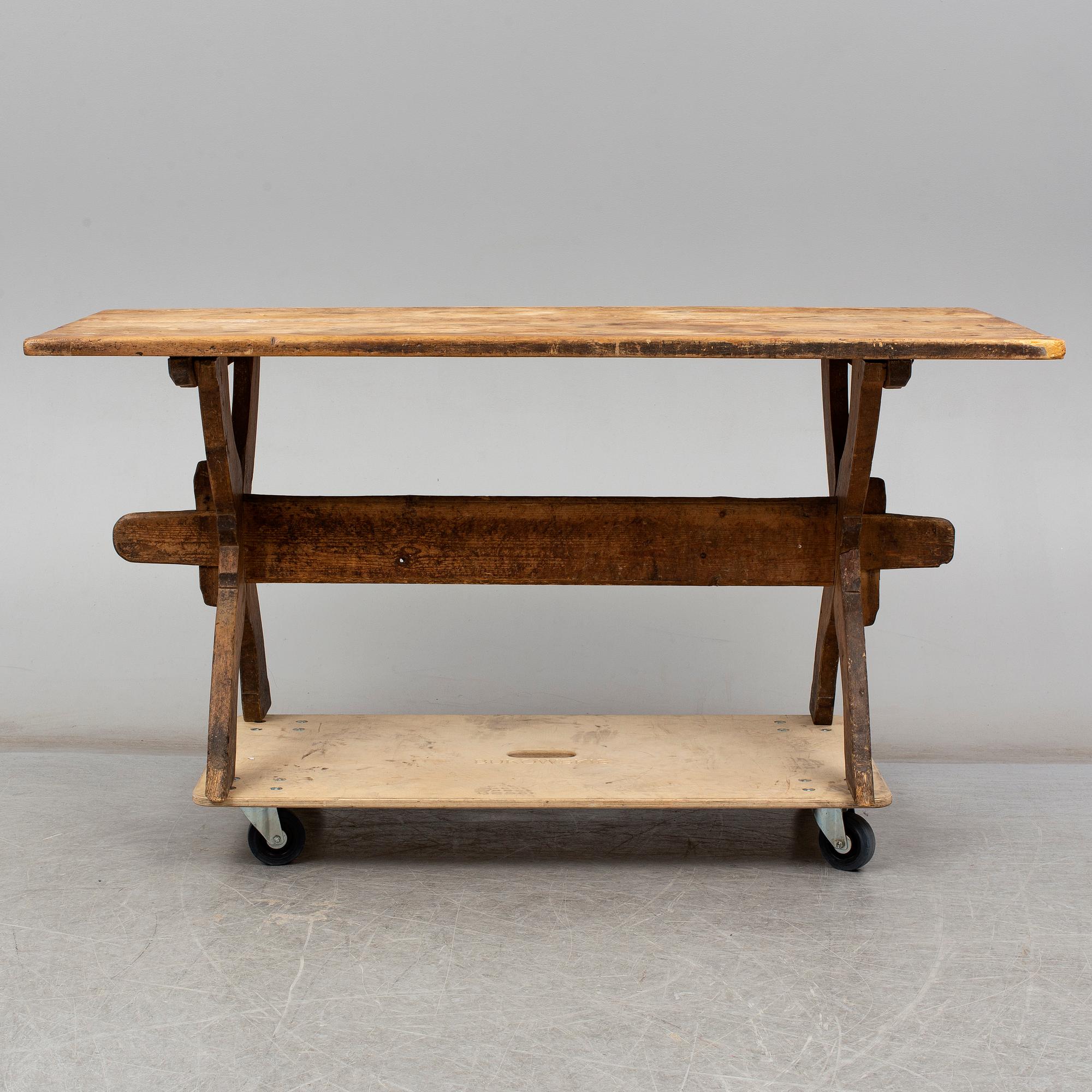 BOCKBORD, allmoge, 1800-tal.