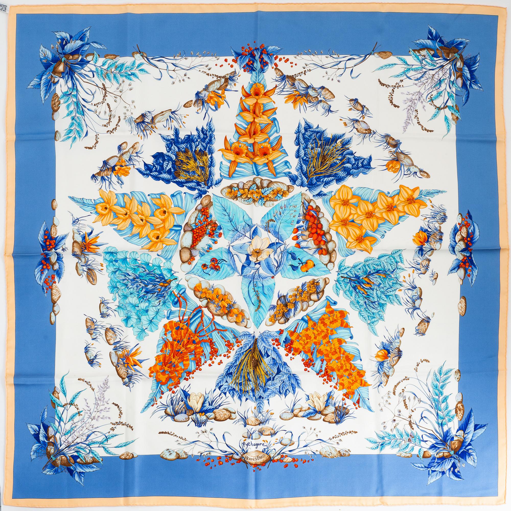 Hermès, scarf, "Pythagore".