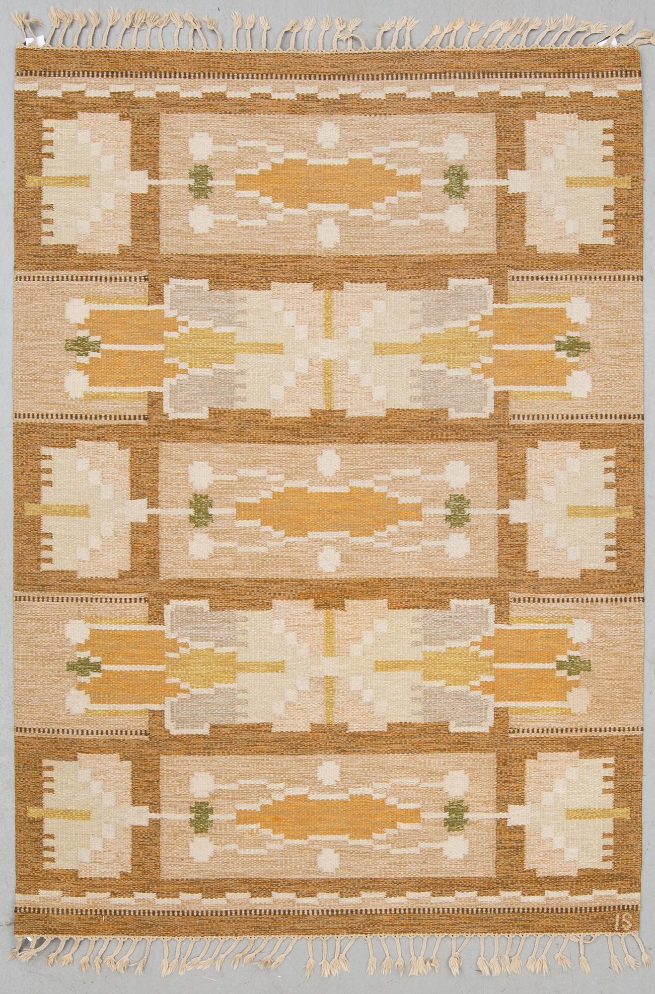 MATTA, rölakan, monogramsignerad IS (Ingegerd Silow), ca 233 x 168 cm.