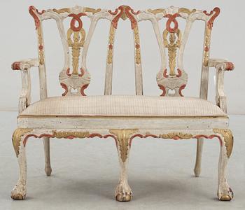BARNSOFFA, rokokostil, 1800/1900-tal.