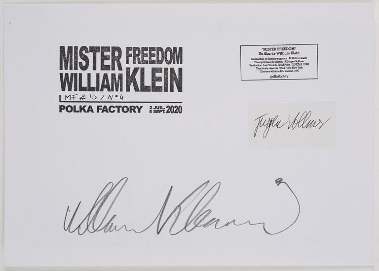 William Klein, ”Mister Freedom koffert - full set edition”, 2020.