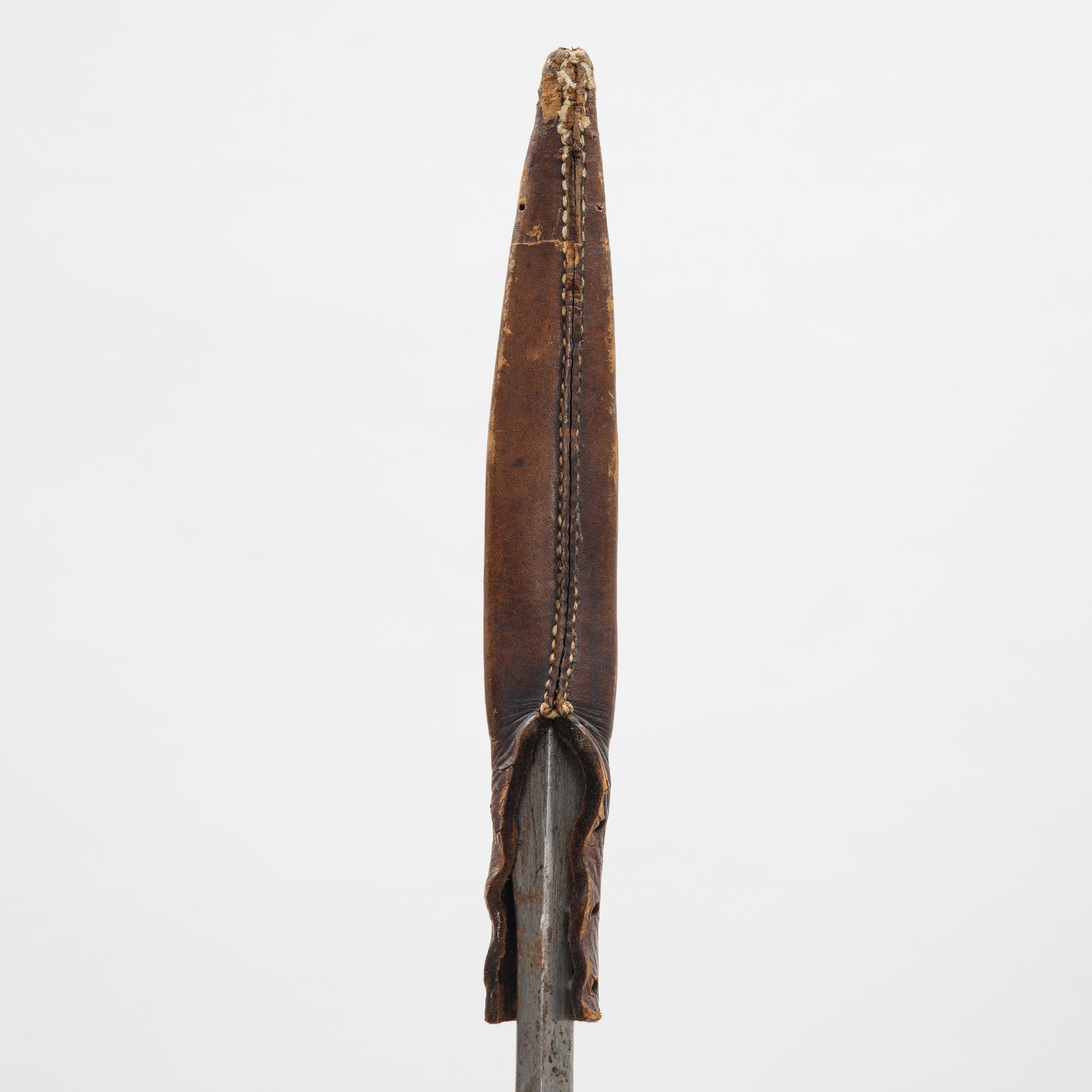 A hunting spear, 19th Century.