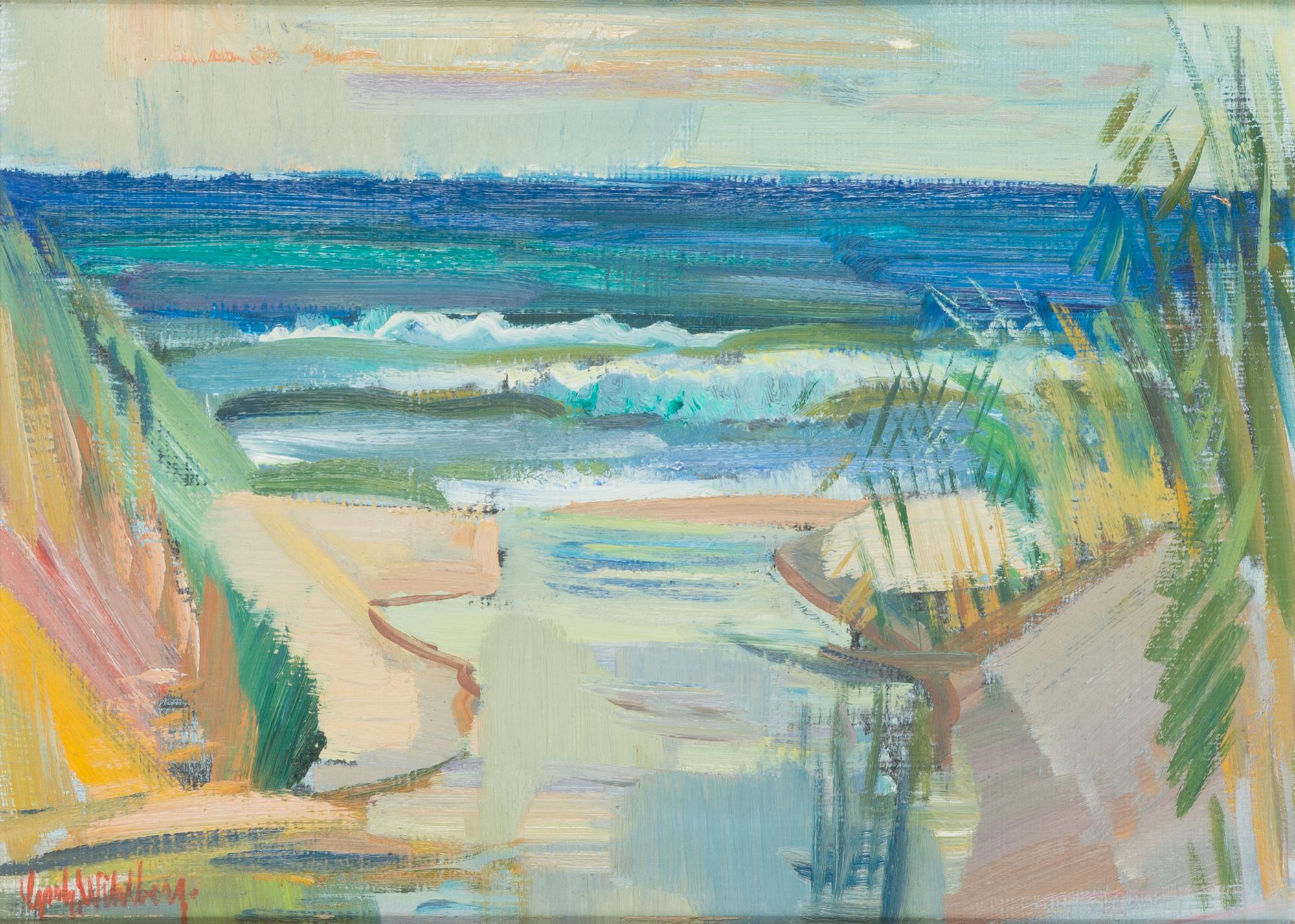Gerhard Wihlborg, oil on board, signed.