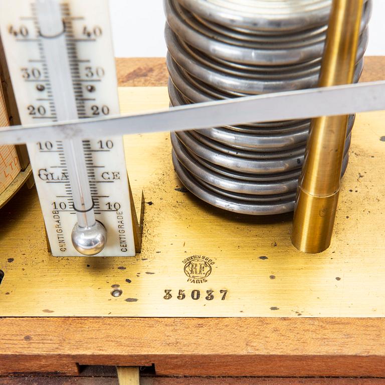 A Microscope and a Barograph first half of the 20th century.
