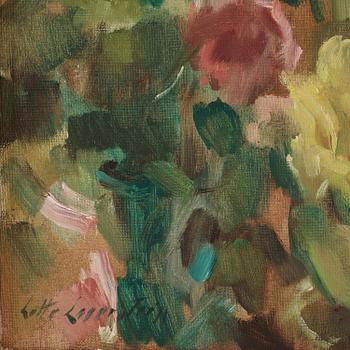 Lotte Laserstein, Girl in flowers.