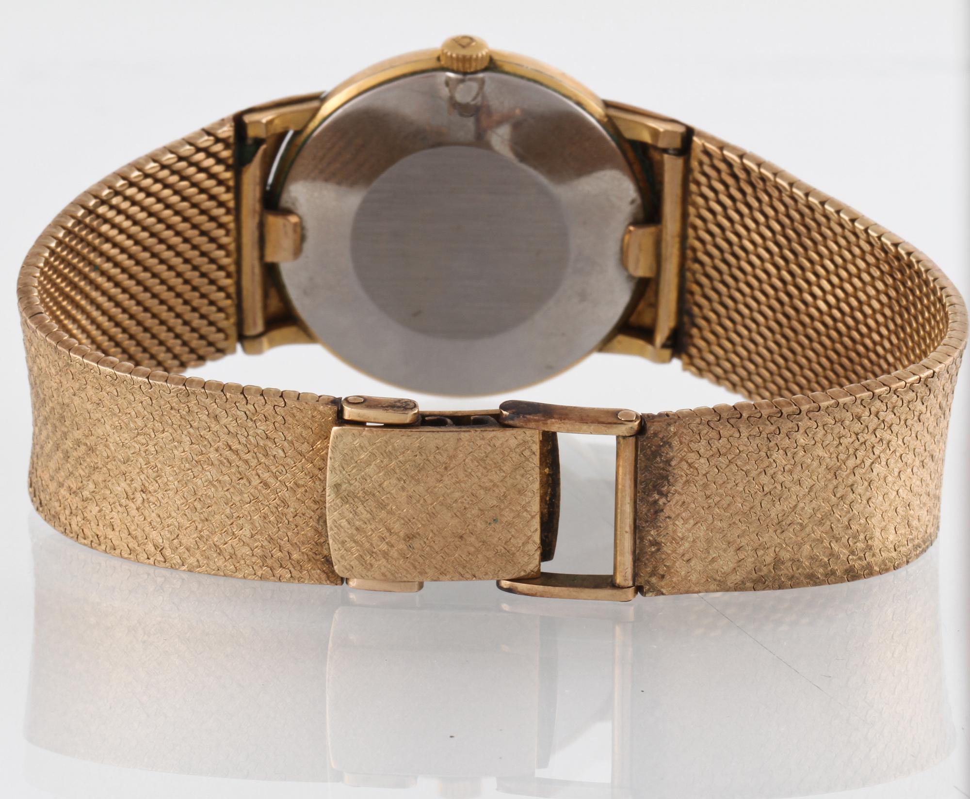 ARMBANDSUR, Omega, De Ville, guld på stål.
