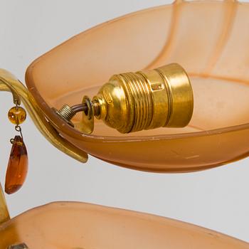 Paavo Tynell, taklampa modell 1469/5, Taito, 1930-tal.