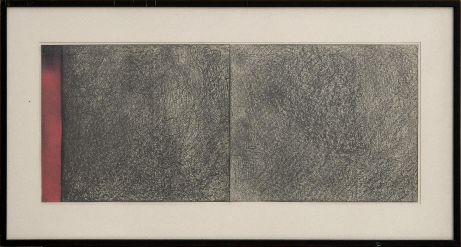 Joseph Nechvatal,  "Try to stop the party", 1984.