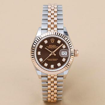 1129. Rolex, Lady-Datejust, "Chocolate Diamond Dial", ca 2017.