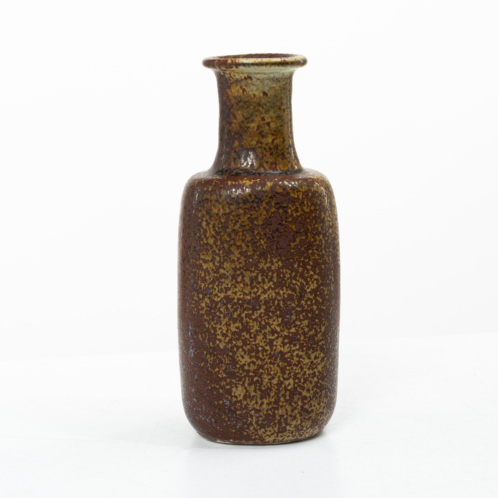Stig Lindberg, a stoneware vase, Gustavsberg Studio.