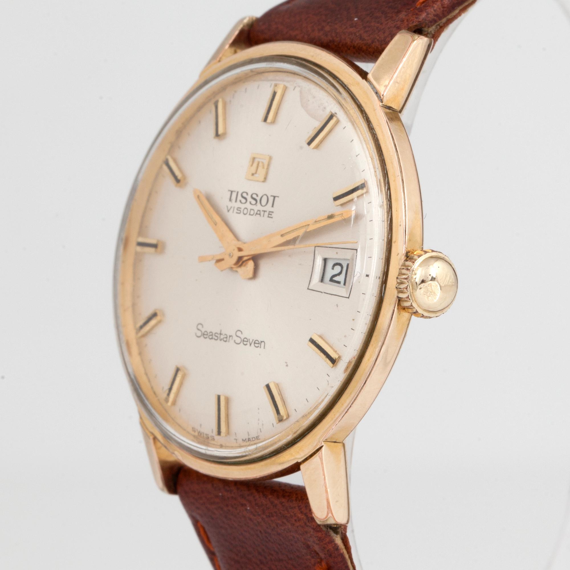 TISSOT, Seastar Seven, wristwatch, 34 mm,